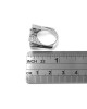 18kw Marquise Diamond Split Shank Engagement Ring
